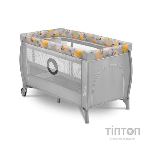 Дитячий манеж Lionelo Stefi Plus Pink Yellow (LO-STEFI PLUS PINK YELLOW)