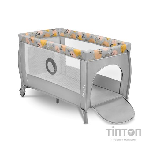 Дитячий манеж Lionelo Stefi Plus Pink Yellow (LO-STEFI PLUS PINK YELLOW)