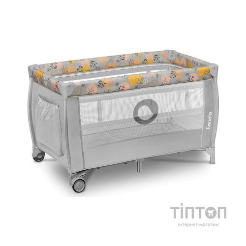 Дитячий манеж Lionelo Stefi Plus Pink Yellow (LO-STEFI PLUS PINK YELLOW)