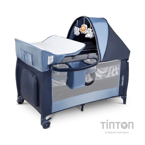 Дитячий манеж Lionelo Sven Plus Blue Navy (LO-SVEN PLUS BLUE NAVY)