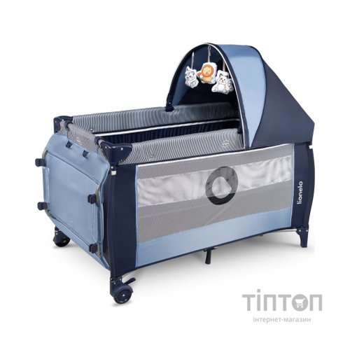 Дитячий манеж Lionelo Sven Plus Blue Navy (LO-SVEN PLUS BLUE NAVY)