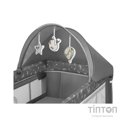 Дитячий манеж Lionelo Sven Plus Grey Concrete (LO-SVEN PLUS GREY CONCRETE)