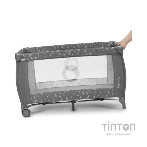 Дитячий манеж Lionelo Sven Plus Grey Concrete (LO-SVEN PLUS GREY CONCRETE)