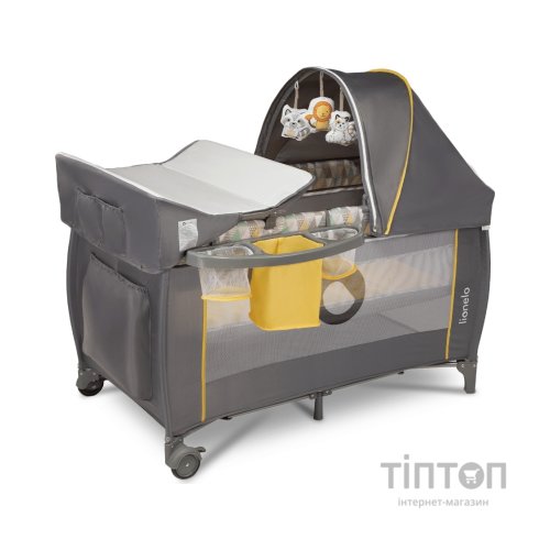 Дитячий манеж Lionelo Sven Plus Yellow Scandi (LO-SVEN PLUS YELLOW SCANDI)