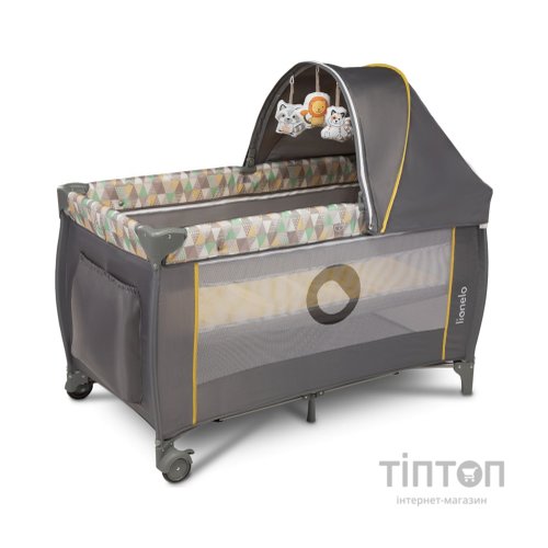 Дитячий манеж Lionelo Sven Plus Yellow Scandi (LO-SVEN PLUS YELLOW SCANDI)