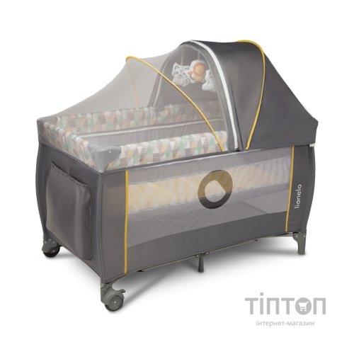 Дитячий манеж Lionelo Sven Plus Yellow Scandi (LO-SVEN PLUS YELLOW SCANDI)