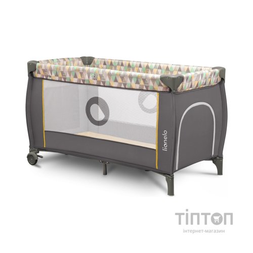 Дитячий манеж Lionelo Sven Plus Yellow Scandi (LO-SVEN PLUS YELLOW SCANDI)