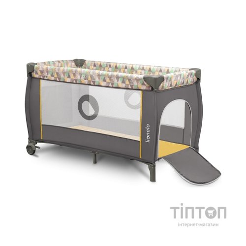 Дитячий манеж Lionelo Sven Plus Yellow Scandi (LO-SVEN PLUS YELLOW SCANDI)