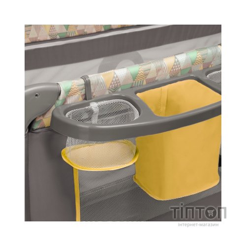 Дитячий манеж Lionelo Sven Plus Yellow Scandi (LO-SVEN PLUS YELLOW SCANDI)