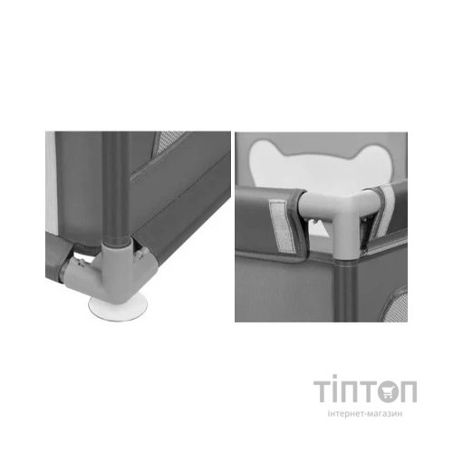 Дитячий манеж Lionelo Willow Grey Concrete (LO-WILLOW GREY CONCRETE)