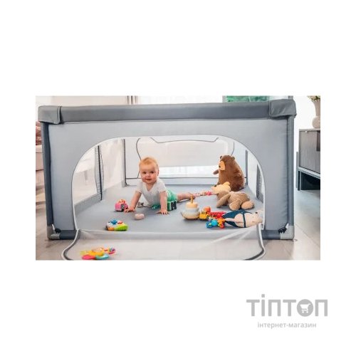 Дитячий манеж Lionelo Willow Grey Concrete (LO-WILLOW GREY CONCRETE)