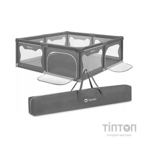 Дитячий манеж Lionelo Willow XL Grey Concrete (LO-WILLOW XL GREY CONCRETE)