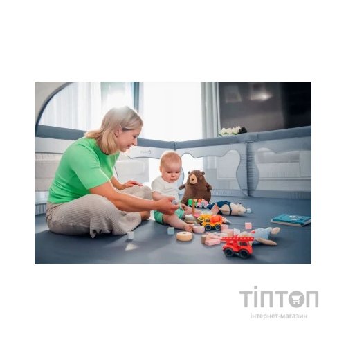 Дитячий манеж Lionelo Willow XL Grey Concrete (LO-WILLOW XL GREY CONCRETE)