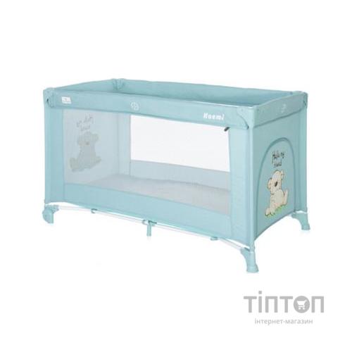 Дитячий манеж Lorelli NOEMI 1L blue surf teddy