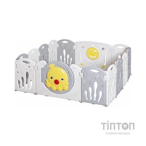 Дитячий манеж Mealux Kraken Grey (KD-C121 Grey)
