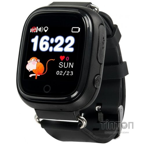 Дитячий телефон-годинник з GPS трекером Motto TD-02s (SK-003BK) Black