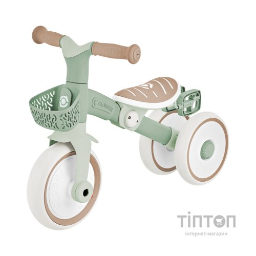 Дитячий велосипед Globber Learning trike plus 2 в 1 фісташковий (737-109)