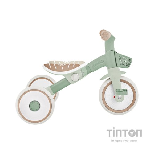 Дитячий велосипед Globber Learning trike plus 2 в 1 фісташковий (737-109)
