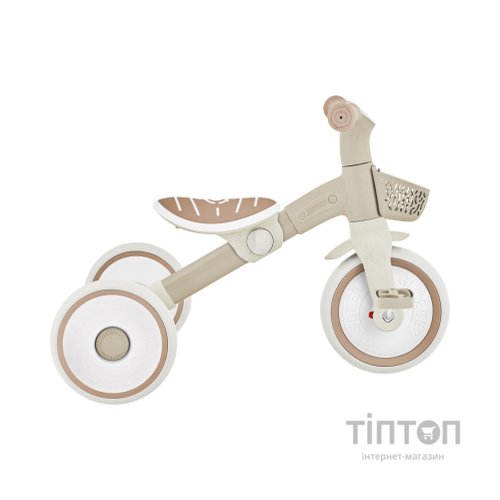 Дитячий велосипед Globber Learning trike plus 2 в 1 кокосовий (737-466)