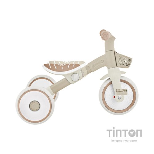 Дитячий велосипед Globber Learning trike plus 2 в 1 кокосовий (737-466)