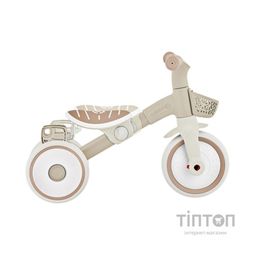 Дитячий велосипед Globber Learning trike plus 2 в 1 кокосовий (737-466)