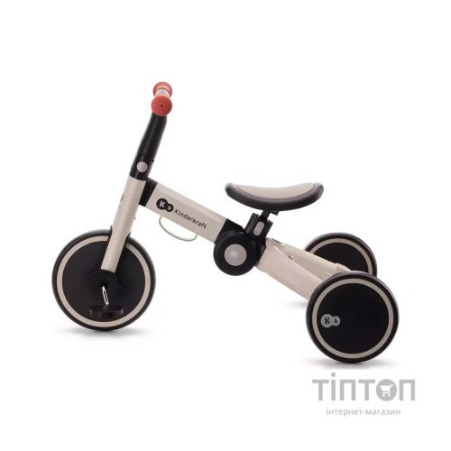 Дитячий велосипед Kinderkraft 3 в 1 4TRIKE Silver Grey (KR4TRI22GRY0000) (5902533922413)