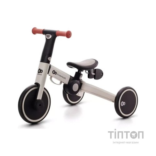 Дитячий велосипед Kinderkraft 3 в 1 4TRIKE Silver Grey (KR4TRI22GRY0000) (5902533922413)