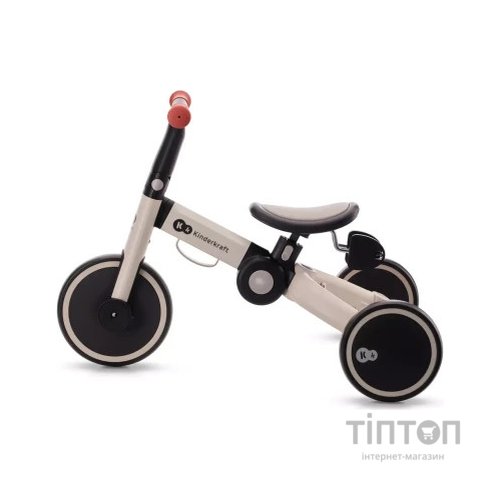 Дитячий велосипед Kinderkraft 3 в 1 4TRIKE Silver Grey (KR4TRI22GRY0000) (5902533922413)