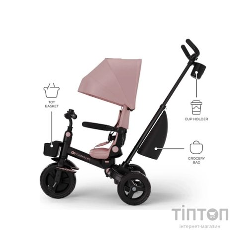 Дитячий велосипед Kinderkraft Aveo 2 Plus Pink (KRAVEO02PNK0000) (5902533929467)