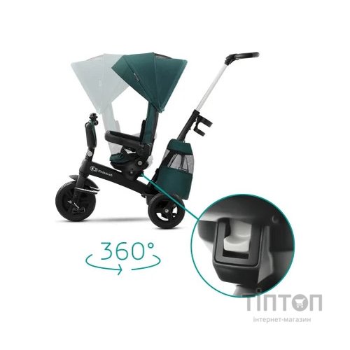 Дитячий велосипед Kinderkraft Easytwist Midnight Green (KKRETWIGRE0000) (5902533914500)