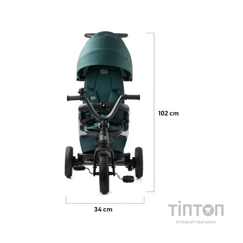 Дитячий велосипед Kinderkraft Easytwist Midnight Green (KKRETWIGRE0000) (5902533914500)
