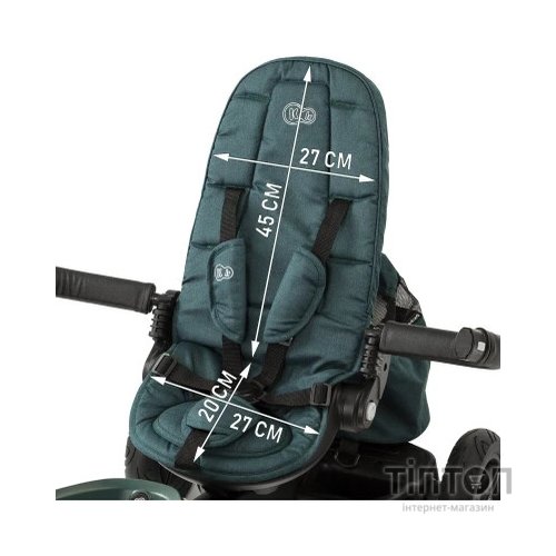 Дитячий велосипед Kinderkraft Easytwist Midnight Green (KKRETWIGRE0000) (5902533914500)