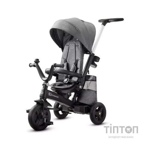 Дитячий велосипед Kinderkraft Easytwist Platinum Grey (KKRETWIGRY0000) (5902533914487)