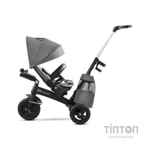 Дитячий велосипед Kinderkraft Easytwist Platinum Grey (KKRETWIGRY0000) (5902533914487)