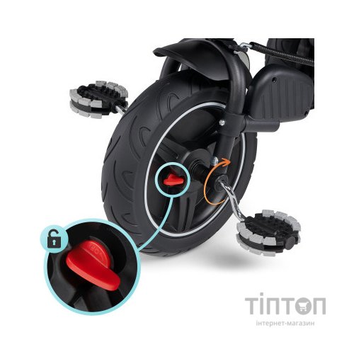 Дитячий велосипед Kinderkraft Spinstep Platinum Grey (KRSPST00GRY0000) (5902533916511)