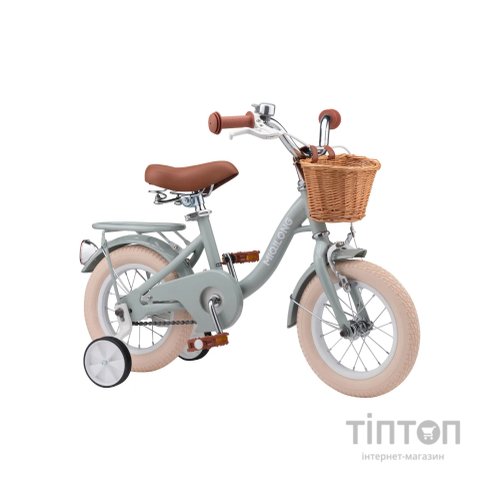 Дитячий велосипед Miqilong LS 12" оливковий (RBB-LS12-OLIVE)