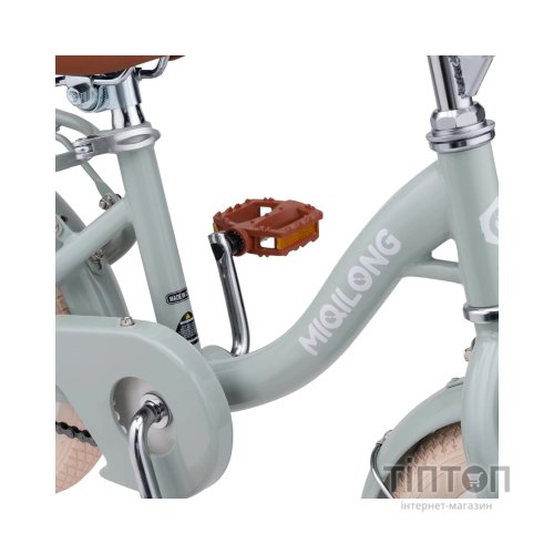 Дитячий велосипед Miqilong LS 12" оливковий (RBB-LS12-OLIVE)