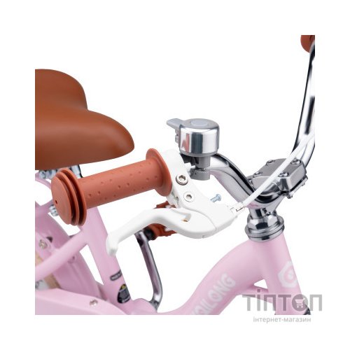 Дитячий велосипед Miqilong LS 12" рожевий (RBB-LS12-PINK)