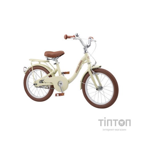 Дитячий велосипед Miqilong LS 16" бежевий (RBB-LS16-BEIGE)