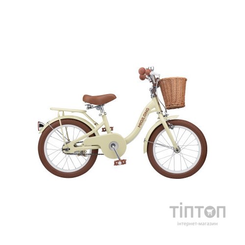 Дитячий велосипед Miqilong LS 16" бежевий (RBB-LS16-BEIGE)