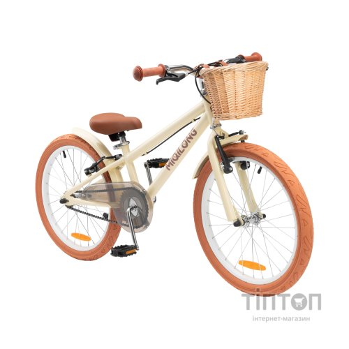 Дитячий велосипед Miqilong RM 20" бежевий (RBB-RM20-BEIGE)