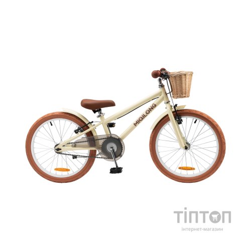 Дитячий велосипед Miqilong RM 20" бежевий (RBB-RM20-BEIGE)