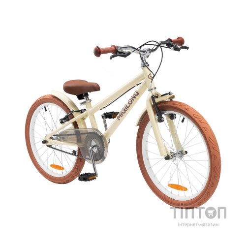 Дитячий велосипед Miqilong RM 20" бежевий (RBB-RM20-BEIGE)