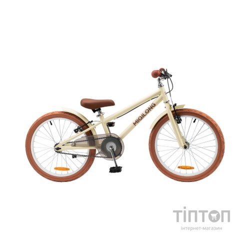Дитячий велосипед Miqilong RM 20" бежевий (RBB-RM20-BEIGE)