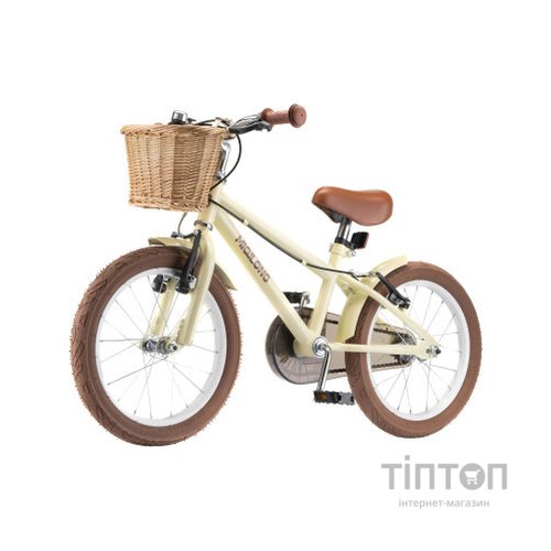 Дитячий велосипед Miqilong RM Бежевий 16" (ATW-RM16-BEIGE)