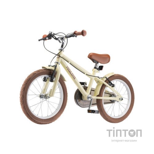 Дитячий велосипед Miqilong RM Бежевий 16" (ATW-RM16-BEIGE)