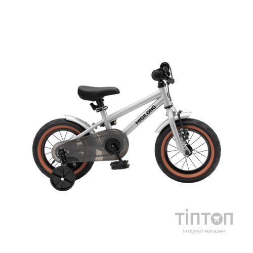 Дитячий велосипед Miqilong ST 12" сріблий (RBB-ST12-SILVER)