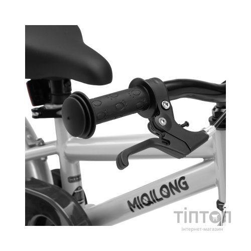Дитячий велосипед Miqilong ST 12" сріблий (RBB-ST12-SILVER)