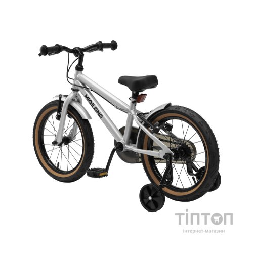 Дитячий велосипед Miqilong ST 16" срібний (RBB-ST16-SILVER)