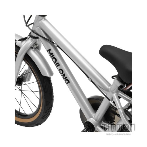 Дитячий велосипед Miqilong ST 16" срібний (RBB-ST16-SILVER)